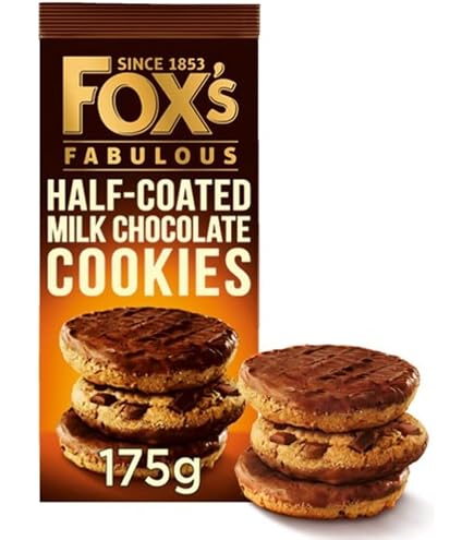 Fox's Biscuit Selection 365g – Selezione Premium Di Biscotti Al Cioccolato E Crema, Regalo Perfetto Per Ogni Occasione
