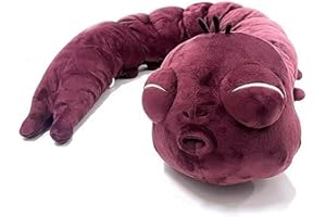 TOPLITHE Fushiguro Toji Robak Pluszowy, Anime Przeklęty Sprite Pluszowy Czerwony Cosplay Rzut Poduszka Dekoracja Sofy Dla Fanów(120CM/47IN)