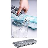 MataHare 01 Bass Finger Silicone Ice Mold, 12 Compartments, 2 PCS