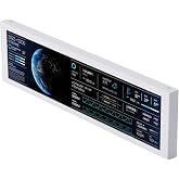 TURZX Turing Smart Display 8.8 İn&ccedil; Beyaz İkincil Ekran, 1920x480 USB Type-C/USB 9 Pin Mini Bilgisayar Durum Ekranı, Windows 1