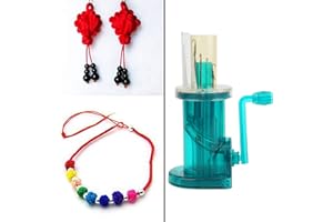 CAIQINLEN Maglia A Mano Tricotin Automatico Mulinetto Tricotin,tricotin A Manovella Per Lana Knitting Machine Tricotin Manuale, Macchina Per Maglieria A Mano Plastica Semplice Per Maglioni Per Bracciali