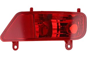 Septpenta Feu Antibrouillard Arrière Rouge pour 3008 5008 2009-2016 - Montage de Voiture à Droite