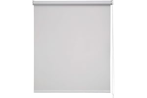 EASYDECO - Estor Enrollable Daylight Translúcido (Gris, 90_x_250_cm) | Tamaño Tela 86,5 x 250 cm