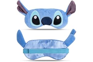 CARTELYN Antifaz para Dormir Stitch – Mascarillas Faciales para Niñas – Accesorios Stitch – Cosas de Stitch para Regalar