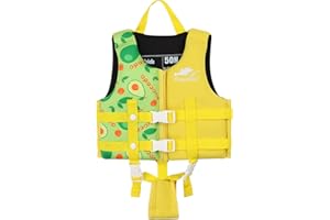 Gogokids Kids Swim Vest Toddler Swimming Vest - Toddler Float Vest Children Swim Jacket Baby Float Jacket Neoprene Swimming Jacket for Kids Age 1-2 3-4 5-6 years/11-30 kg Child