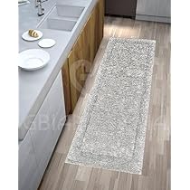 BIANCHERIAWEB Tappeto Passatoia Cucina Amsterdam - Antiscivolo, 55x115cm, Colore Fango - Foto 6