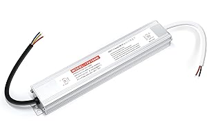 BRIMETI Transformador 220V a 12V 100W 8,3A LED Driver, Exterior impermeable IP67 Fuente de Alimentación 220V a 12V DC Driver de Bajo Tensión Controlador LED Voltaje Constante