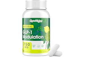 GAELIKINE 16-in-1 Natural Supplement 750mg with Synbiotics, Hop Flower Extract & Eriocitrin, 60 Capsules