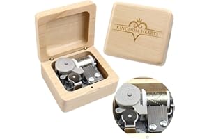 Sinzyo Kingdom Hearts Pozytywka drewniana Boże Narodzenie Walentynki Prezent urodzinowy (Pudełko z drewna klonowego)