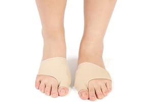 ‎SONEW Sonew Bunion Corrector und Fußschmerz Relief Ärmel Kit mit Gel-Pads Kissen Ballenschutz der Zehentrenner L