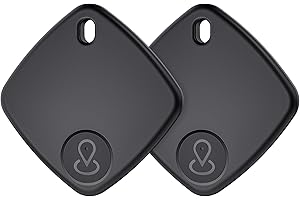 DEEBYCOO Tracker Tag Localizzatore 4 Pezzi, Compatibile con Apple Find My (Solo iOS), Batteria Sostituibile, Localizzatore Tracker per Chiavi, Bagagli, Valigie, Zaini