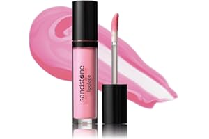 Sandstone Scandinavia Lipglace - Gloss à lèvres hypoallergénique et végétalien - Sans parfum et certifié allergène - Brillant à lèvres non collant et hydratant - Brillant à lèvres hydratant anti-âge