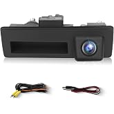 Hodozzy HD Rear View Camera Trunk Night Vision Reverse Parking Assistance 170 Degree Waterproof Camera for Audi A4L A3/ VW Pa