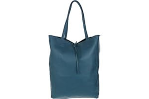 Girly Handbags Womens Open Top Genuine Leather Handbag