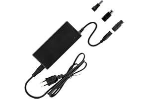 T'NB T’NB Chargeur Secteur Universel pour Trottinette Electrique, 3 Connecteurs Universels, Compatible Xiaomi M365, M365 Pro, / Ninebot ES1, ES2 / Urban Glide/Moov Way/Qilive/Wispeed, 42V 2A – Noir