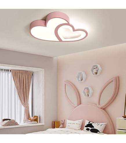 Lampadario Saturno Ovale Glicine In Metallo MADE IN ITALY Per Cameretta – Attacco E27, Altezza Regolabile