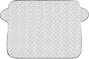 BRTNUP Auto Windschutzscheiben Abdeckung, Auto Windschutzscheibenabdeckung, Scheibenabdeckung Auto Winter, Wintergegen Schnee EIS Frost Sonne UV Staub Wasserbeständig