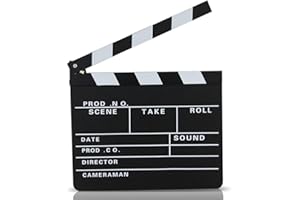 UNBEKANNT Directed By Shut Up Clapper Board Regie 30x26cm Hollywood