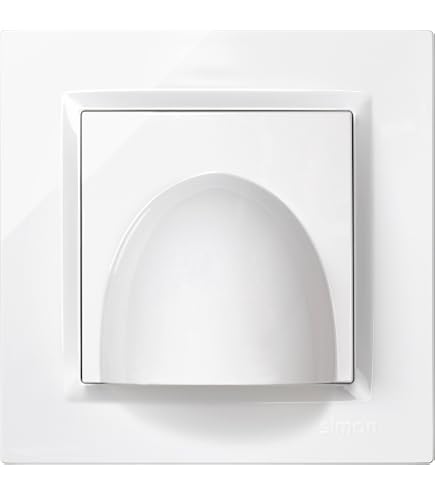 Legrand LEG90149 Uscita Cavo 20/32 A Per Parete, Morsetto Antistrappo, IP22, Bianco, 95x95mm, Installazione Facile