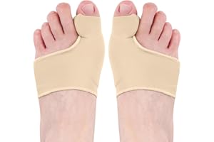 beseloa Hallux Valgus Correcteur, Orthèses Hallux Valgus, Corrective Séparateur d'Orteil Ecarteur Orteil, Coussinet pour gros orteil et orteils avant, pour Femmes et Hommes, 1 paires