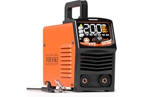 FEIFANKE Poste A Souder ARC200 3 in 1 SYN IGBT Inverter Poste à Souder à l'arc 200A avec Affichage Numérique LED Mini Portable Poste à Souder MMA E-Hand/Lift TIG/Hot Start/Arc Force/VRD