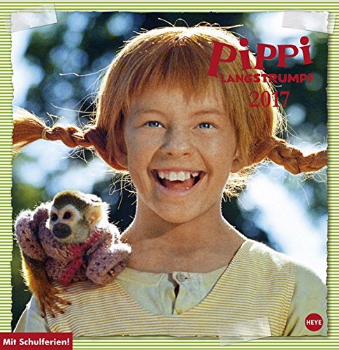 Preisvergleich Produktbild Pippi Langstrumpf Posterkalender - Kalender 2017