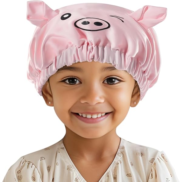 Lot De 4 Bonnets En Satin Pour Enfants - Ondulés, 4 Couleurs Assorties, élastique 50 Cm - 8