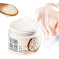 Rice Plant Extract Exfoliating Gel, Exfoliating Rice Cleansing Facial Scrub Deep Clean Brighter, Rice Mild Exfoliating Gel, Mud Rub Gel, 140g (1pcs)