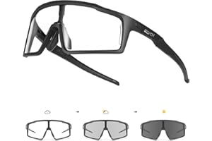 SCVCN Gafas de Ciclismo Fotocromáticas Mujeres Hombres Bicicletas Deportivas Correr Voleibol Tenis Conducir Pesca