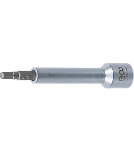 BGS 2087-H6 Bit-Einsatz – 1/2" Antrieb, Innen-Sechskant 6 Mm, 120 Mm Lang