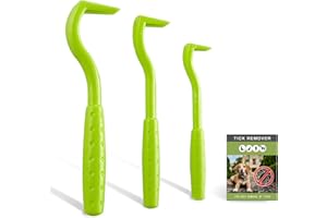 Nepfaivy Tick Remover Tool for Dogs - 3 Pcs Painlessly Tick Remover for Humans and Cats Pets