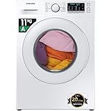 Samsung Lavatrice Crystal Clean WW11BGA046TT/ET Libera installazione, 11 Kg, 1400 RPM, Classe A, Ecobubble, Carica Frontale, 