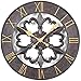 Produktbild Atlanta 4445 Wanduhr Quarz Analog Rund Eisen-Optik Römische Ziffern