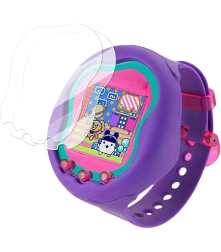 Protection Écran HD Pour Tamagotchi Uni – Anti-Empreintes, Anti-Rayures, PET, Installation Facile – Lot De 2