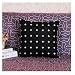 Produktbild IHRKleid® Kissenbezug Einfacher Stil gestreift Gitter Plus Leinen Heimkissen 45*45cm