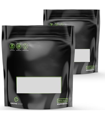 Lot De 10 Sacs De Rangement Terploc 7 G - Hermétiques, Anti-odeurs, Anti-UV, Protection Humidité (sans Fenêtre)