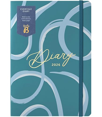 2026 Diary A5 Diary 2026 Week To View Twin-Wire Binding Busy