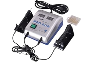 Supershu Spatola elettrica per cera odontotecnico e 6 Punte per Dental Lab