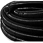 Wiltec 21m - 38mm - Solarschlauch schwarz mit Muffe für Pool 190g/m - Made in Europe