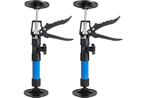 MIGUBIGU 2 Stycken Teleskopisk Justerbar Styvstång, Teleskopstöd, Maxlastkapacitet 40 kg, Förlängning 30-59 cm, för Garderober, Dörrramar