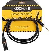 KOZMOS KCL-061-1.5M XLR-TRS 635mm Stereo 1.5M Kablo