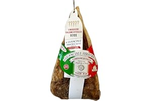 ‎BESTOFTHEAPPS Schweinebacke von Amatrice D'excellence GANZ, AUSGEZEICHNET Best of Italy ca. 1,35 kg. Für die echte Carbonara und Amatriciana (1350 gr)