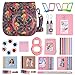 Produktbild Goocor 15 in 1 Instax Mini 9 Kamera Zubehör Set für Fujifilm Instax Mini 9/Mini 8/Mini 8+ Kamera,inklusive Mini 9 Case (Goldener Flamingo)