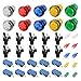 Produktbild XCSOURCE® 10Stk LED Licht beleuchtete Gaming Push Button mit Microswitch für Arcade Machine Spiele Mame Jamma Teile AC893