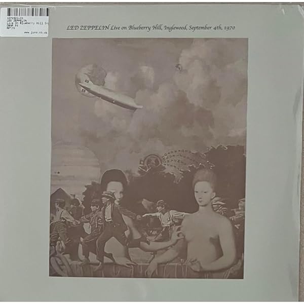 洋楽 Led Zeppelin Live On Blueberry Hill LP Live On Blueberry Hill, Inglewood, Sept 4, 1970 [VINYL]: Amazon.co