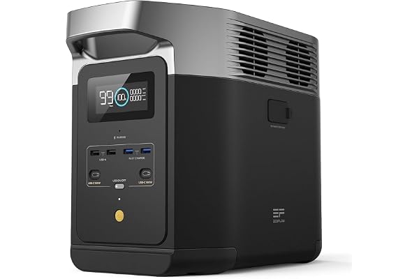EcoFlow DELTA 2 Station électrique portable avec capacité évolutive de 1-3kWh, batterie LFP, seuls quelques petits défauts dans l'emballage, le produit n'a pas été utilisé(Reconditionné)
