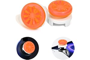 DLseego Thumbsticks Copri Joystick di Gioco per Playstation Portal, Due Altezze 2 Copri Levette Antiscivolo in Morbido Silicone,Facilita la Mira e Riduce l'affaticamento delle Dita,Arancione