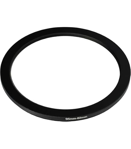 Anello Adattatore Step-Up 77mm A 77mm - Per Matte Box 80mm, Alluminio Nero Opaco - Foto 3