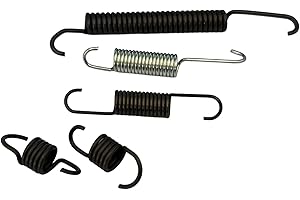 SEBA.RICAMBI Kit 5 Molle per Ganasce Freno Anteriore e Posteriore per Ape Tm