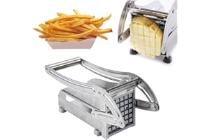 YIFAA Coupe-Frites et Légumes Lames Acier Inoxydable pour Les Pommes de Terre, Les Carottes et Les concombres